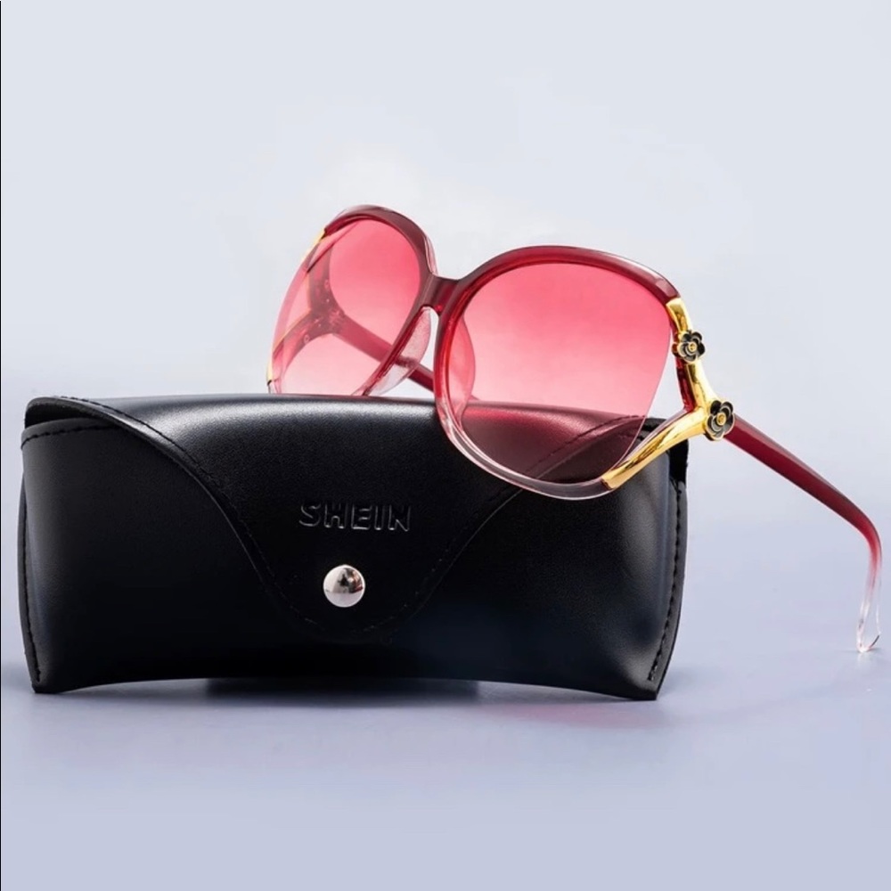 🕶 2/$22 Pink ombré sunglasses / NWOT - Picture 3 of 5